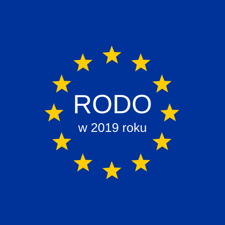 RODO w 2019 dla przedsiębiorców