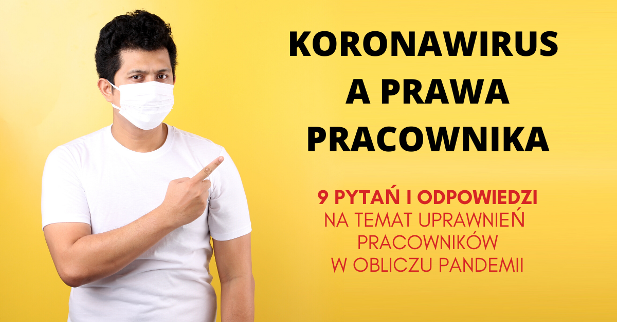 prawa pracownika a pandemia koronawirusa